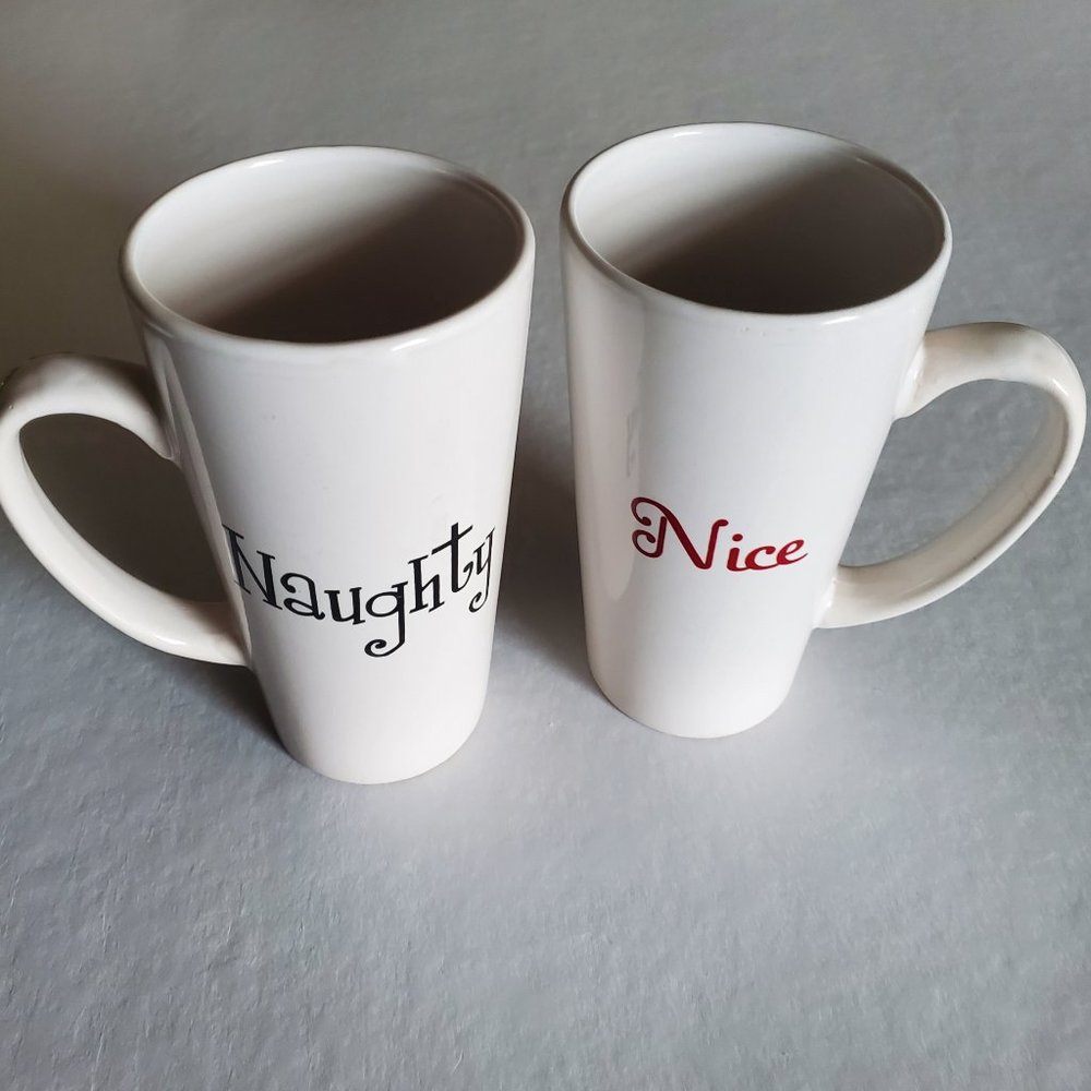 Naughty and Nice Tea Cup